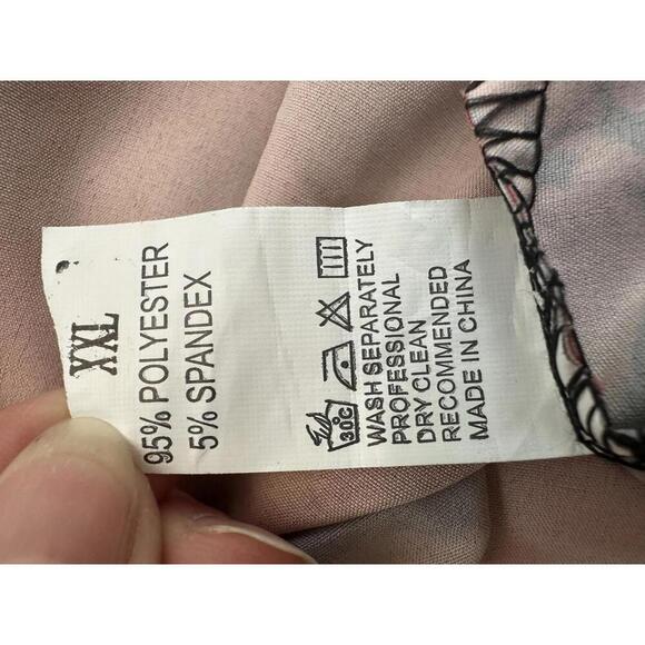 Women’s XXL Halloween Dress Lace Top Haunted House Bats Pumpkins Whimsigoth - Picture 5 of 6